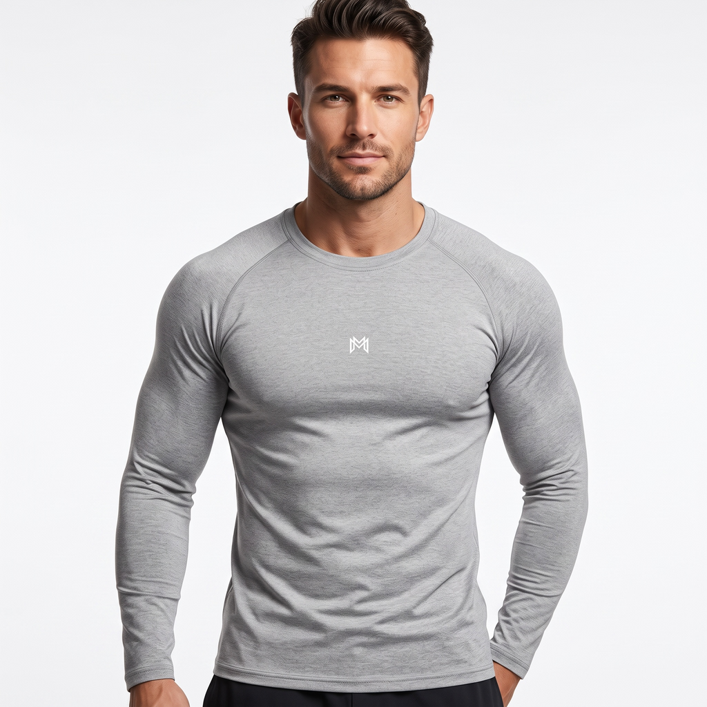 Modevue Men’s Performance Long Sleeve T-Shirt