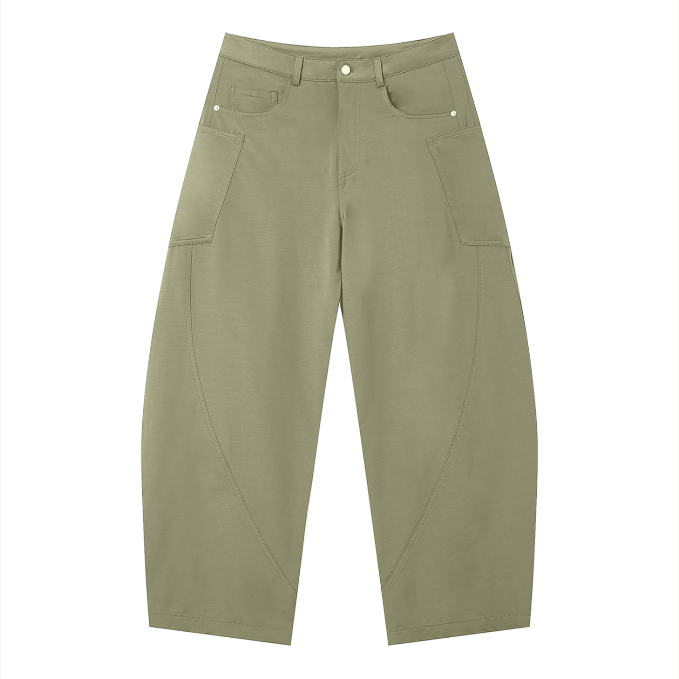 Modevue Men's Barrel Leg Pants