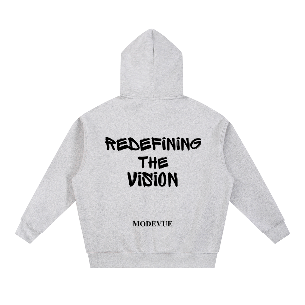 Essential Oversized Boxy Fit Fleece Hoodie