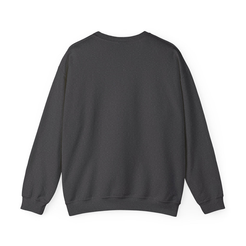 Classic White Crewneck Sweatshirt — Minimal Embroidered Everyday Pullover