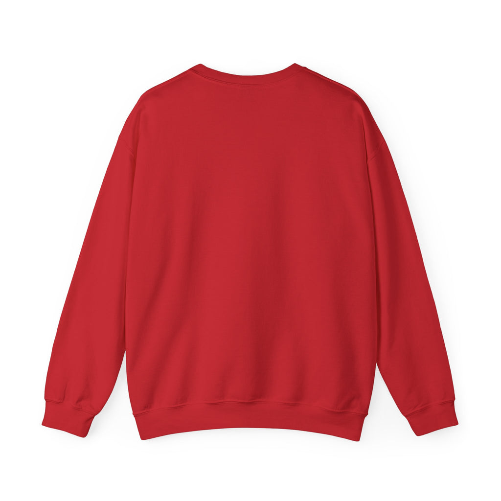 Classic White Crewneck Sweatshirt — Minimal Embroidered Everyday Pullover