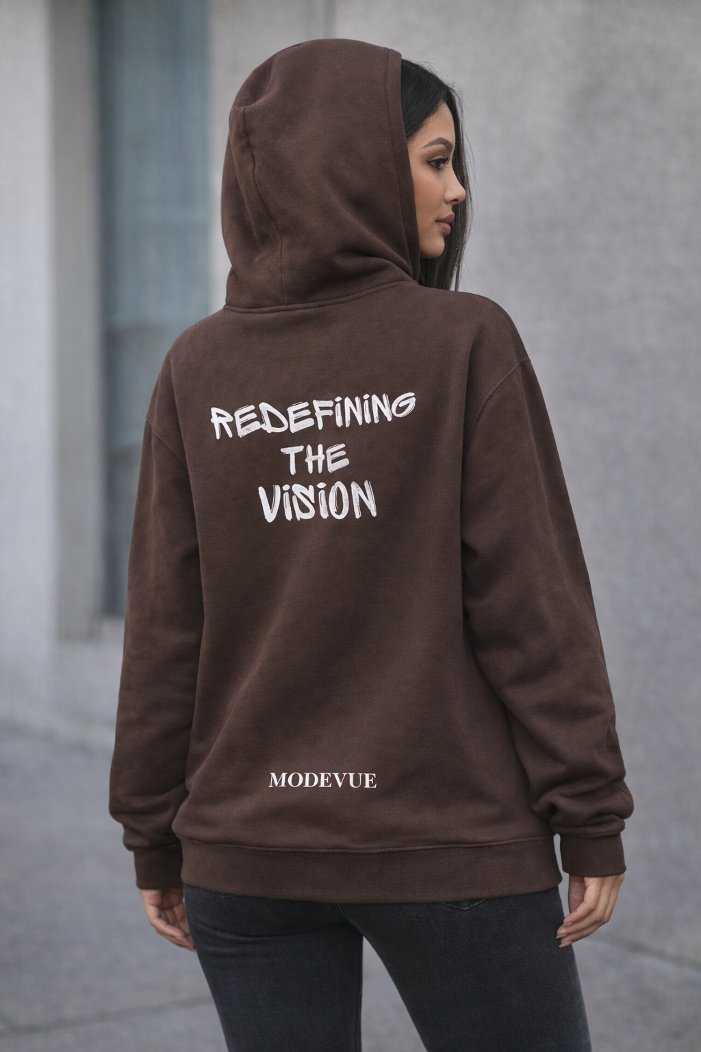 Essential Oversized Boxy Fit Fleece Hoodie