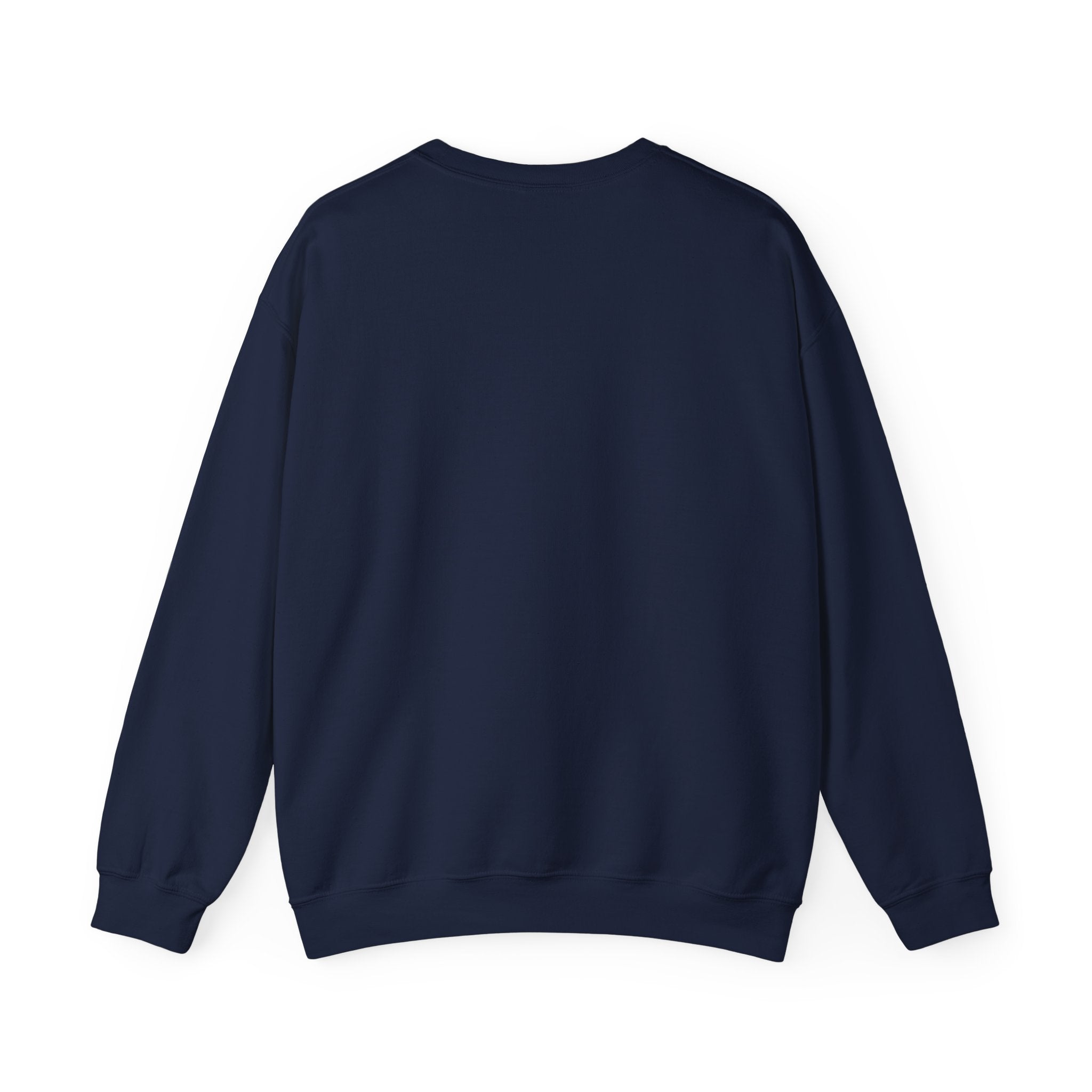 Classic White Crewneck Sweatshirt — Minimal Embroidered Everyday Pullover