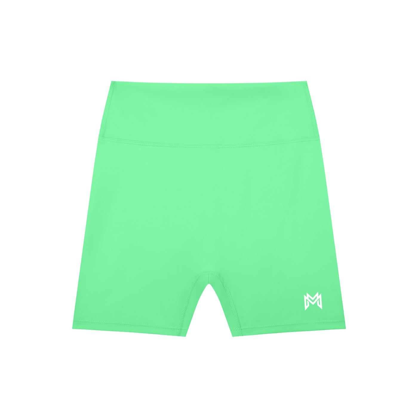 High-Waisted Blend Biker Shorts