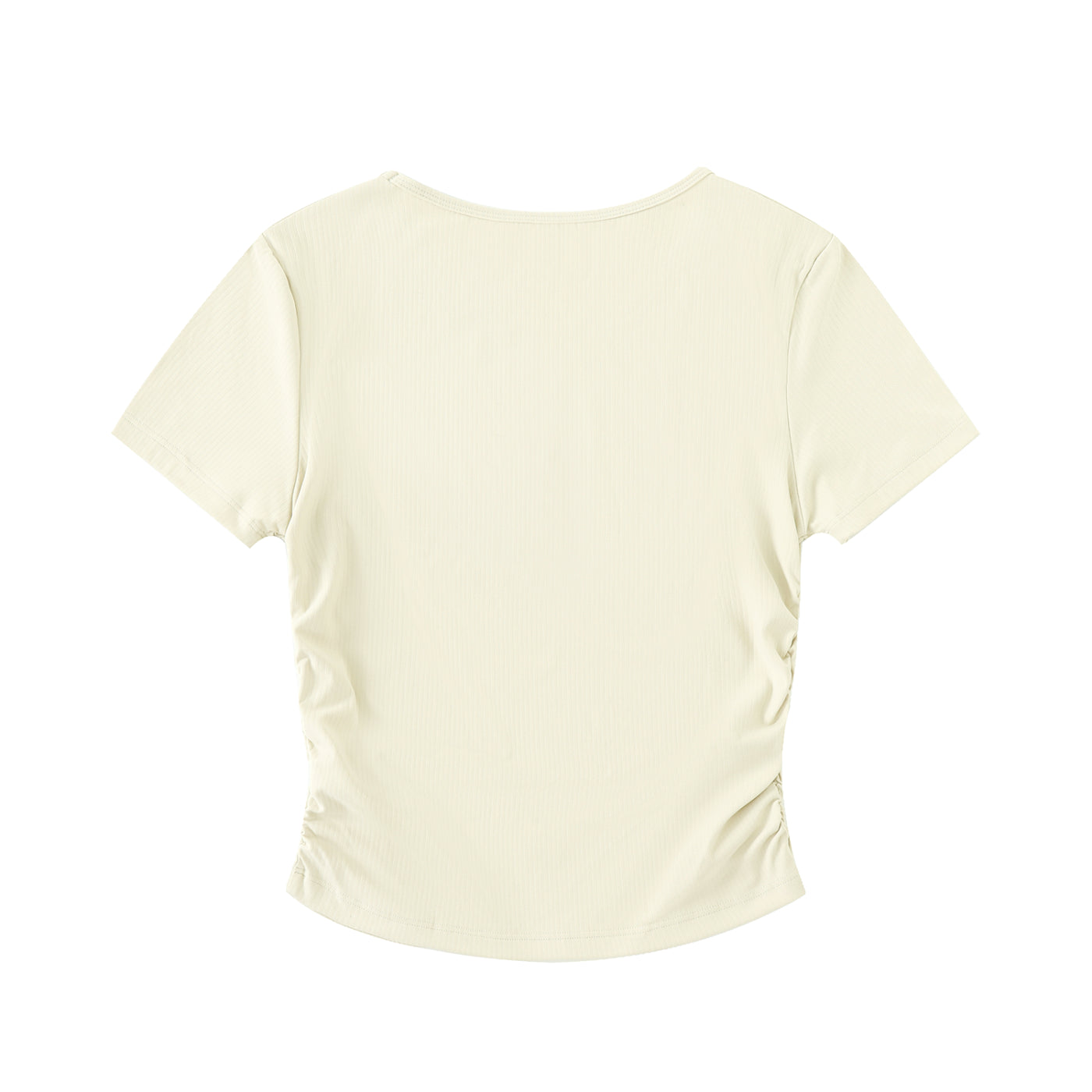 Ruched Bodycon Crop Top