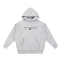 Essential Oversized Boxy Fit Fleece Hoodie