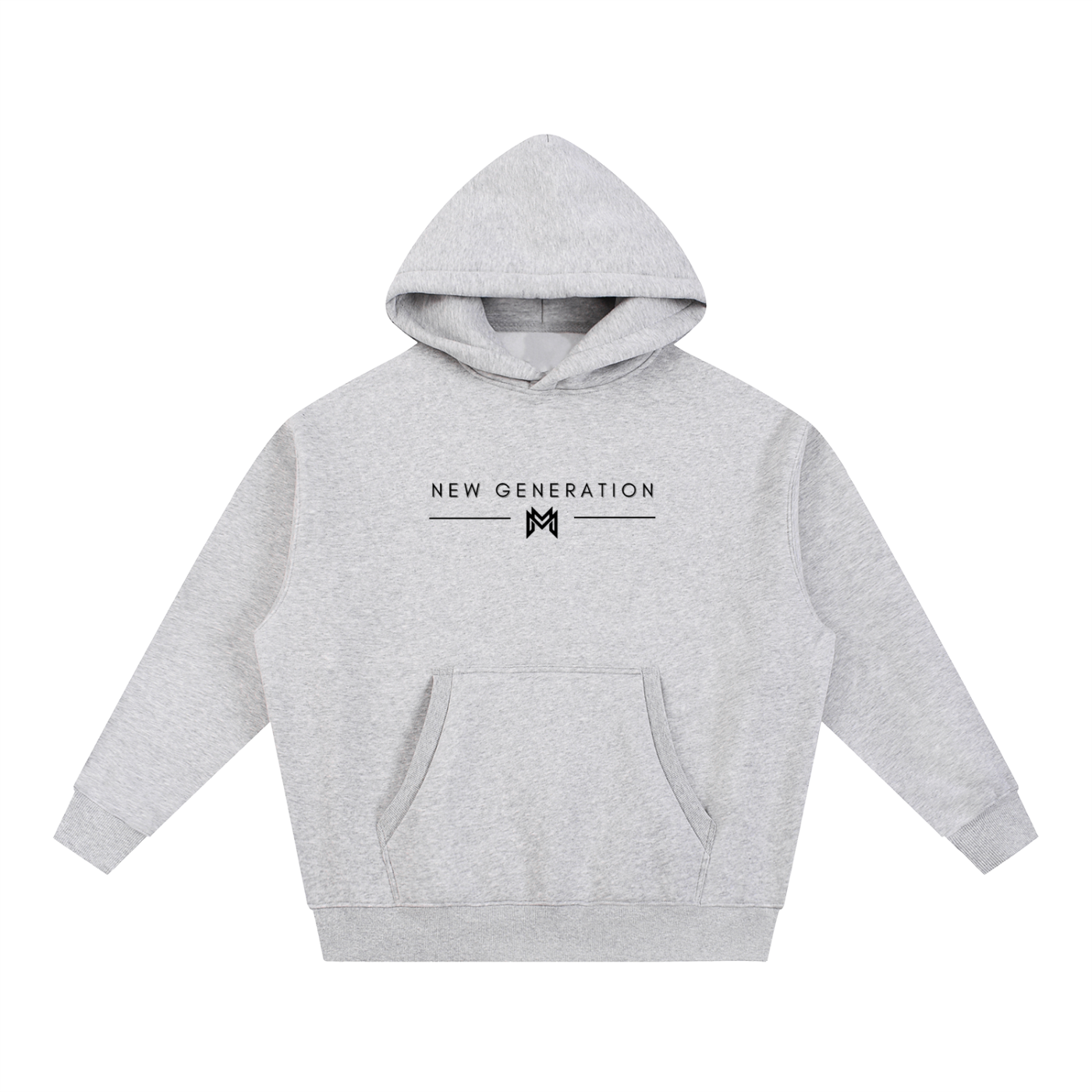 Essential Oversized Boxy Fit Fleece Hoodie