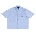 Modevue Men’s Oversized Vertical Stripe Boxy Shirt