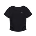 Ruched Bodycon Crop Top