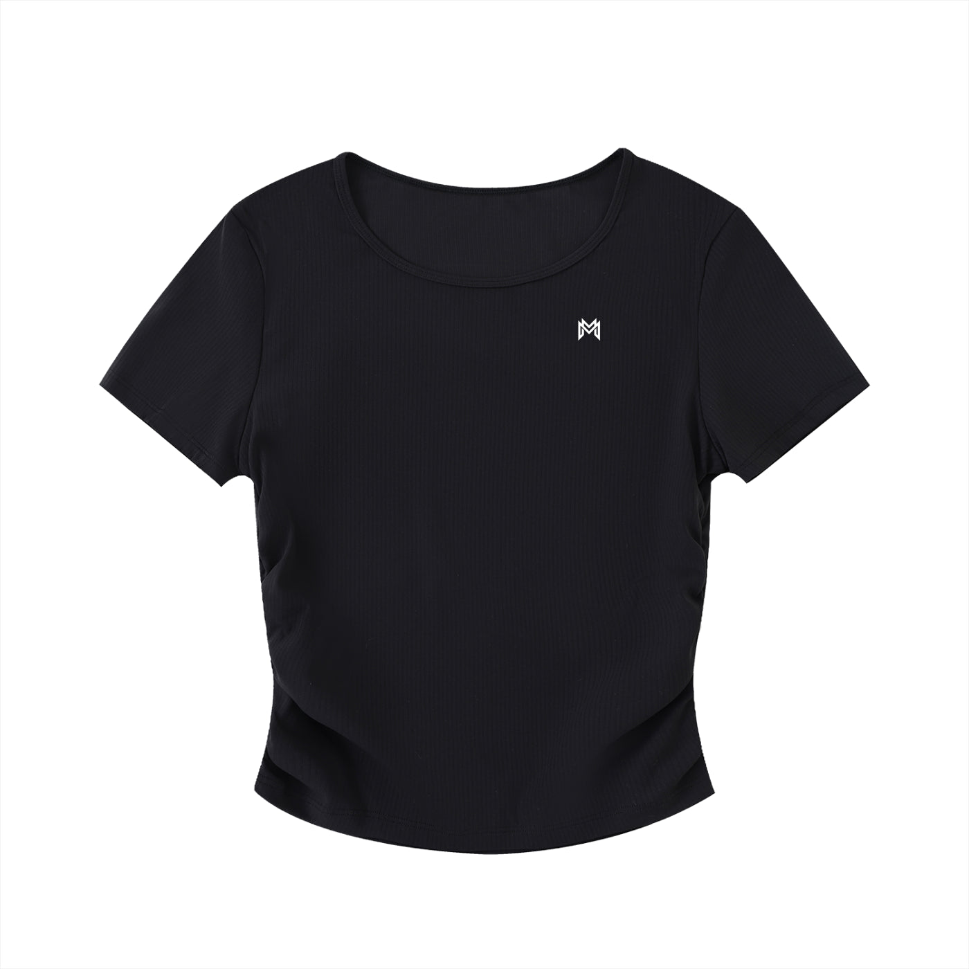 Ruched Bodycon Crop Top