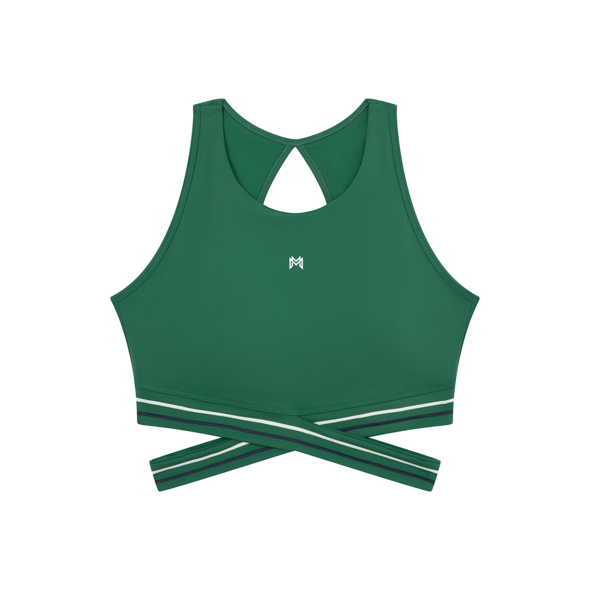 Modevue Women’s Criss-Cross Band Sports Bra