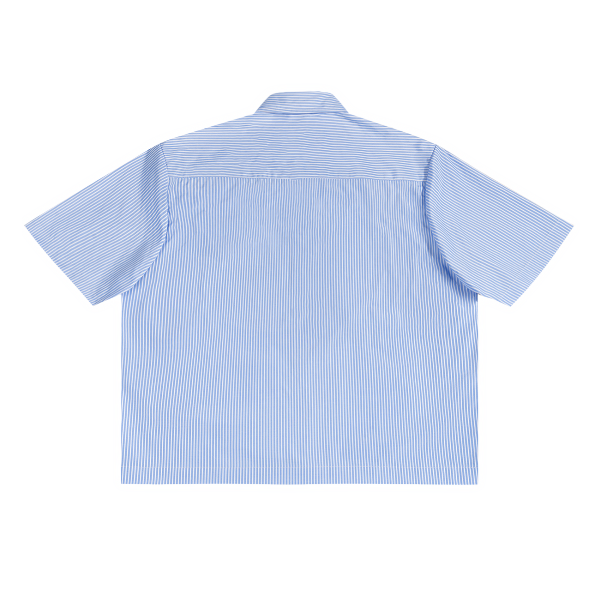 Modevue Men’s Oversized Vertical Stripe Boxy Shirt