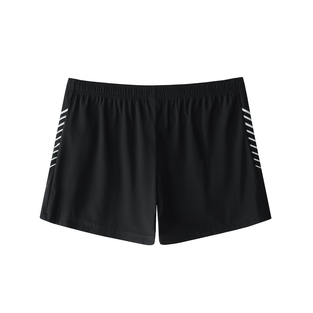 Modevue Men's Side-Stripe Performance Shorts