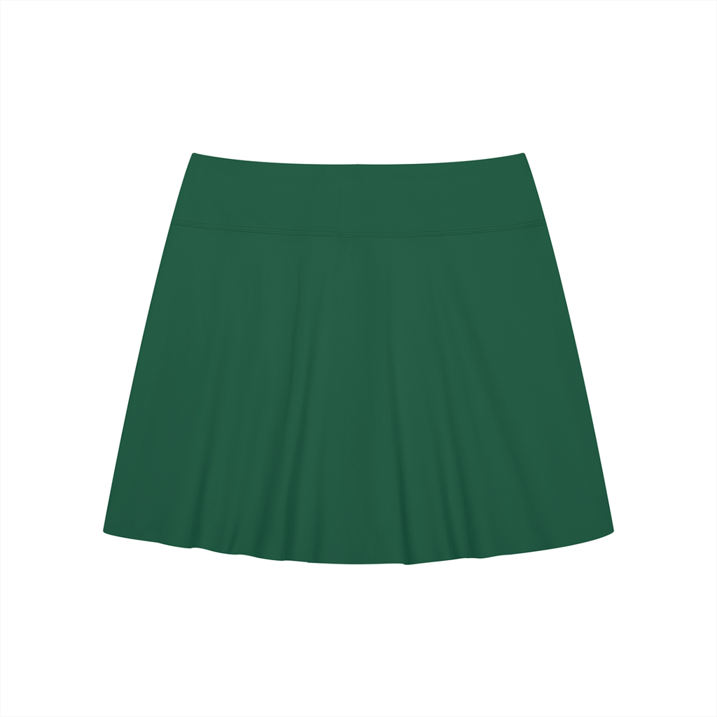 Modevue Women's A-Line Contrast Panel Slit Skirt
