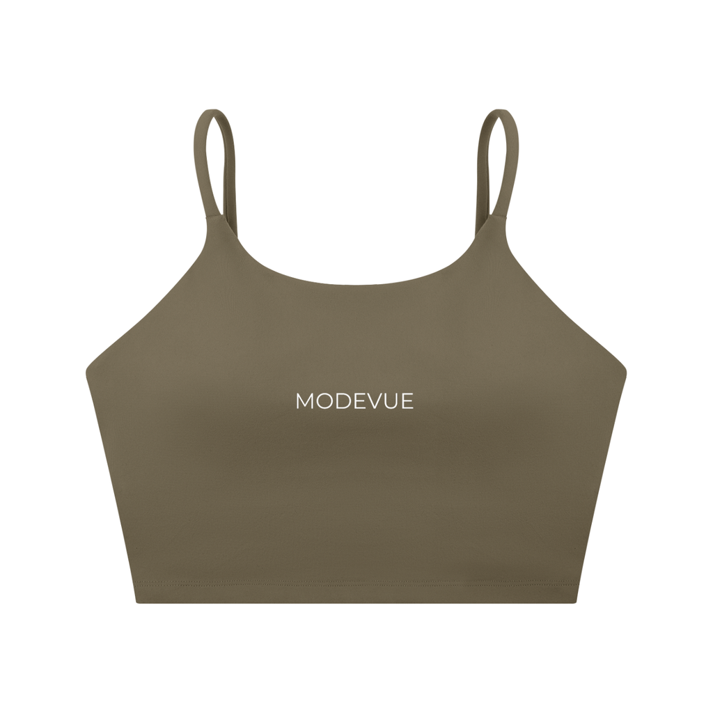 Spaghetti Strap Yoga Sports Bra