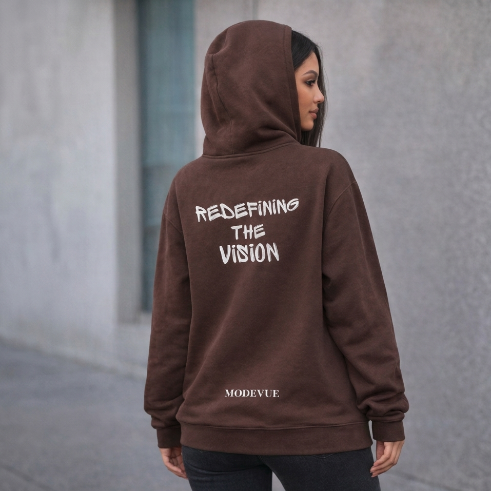 Essential Oversized Boxy Fit Fleece Hoodie