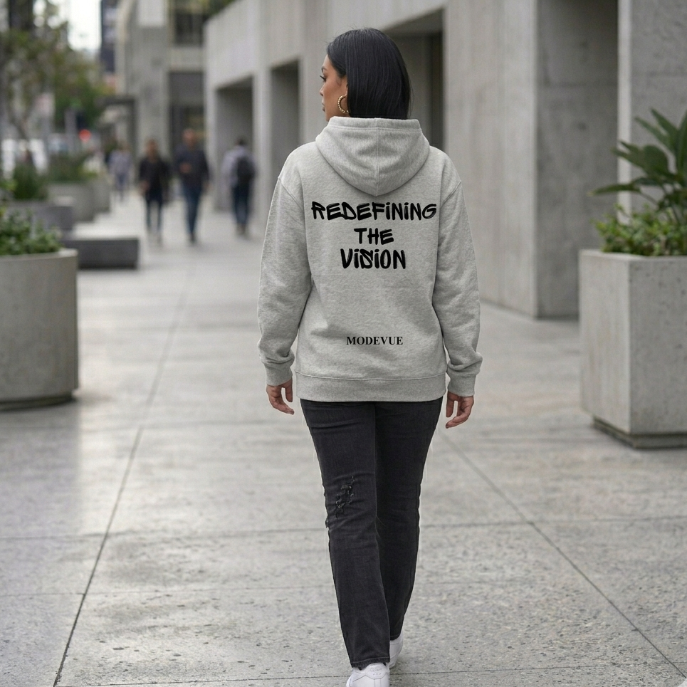 Essential Oversized Boxy Fit Fleece Hoodie