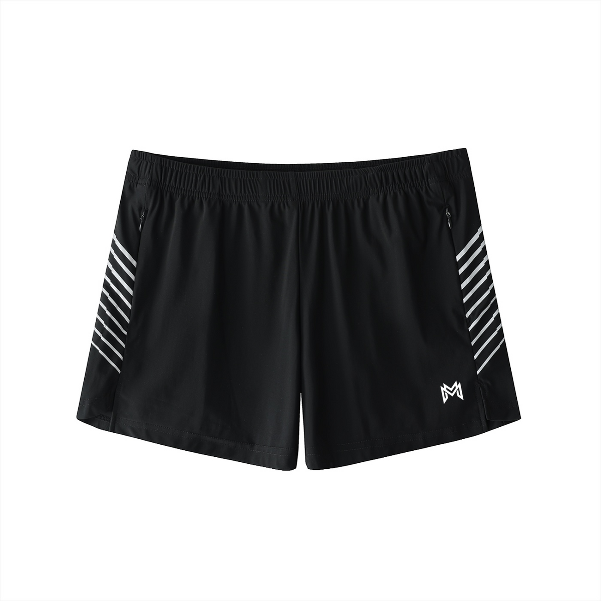 Modevue Men's Side-Stripe Performance Shorts