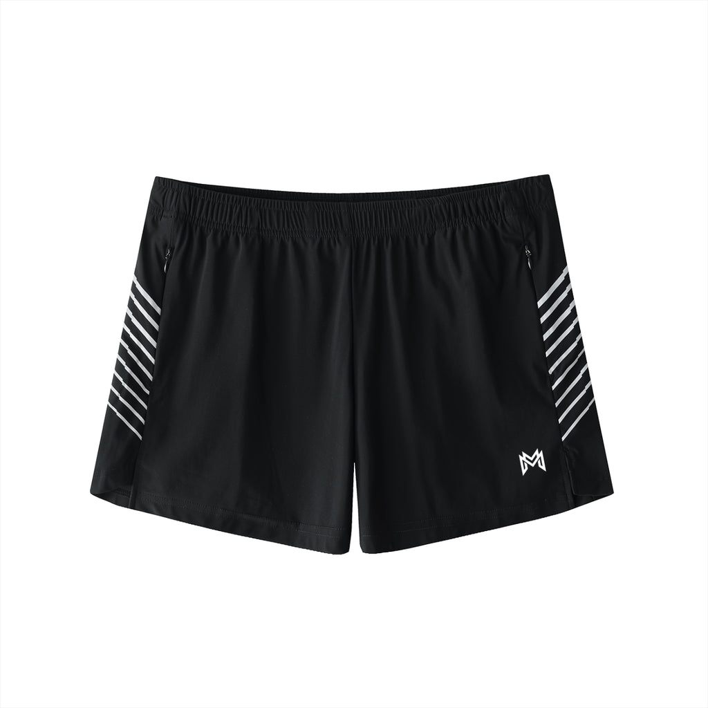 Modevue Men's Side-Stripe Performance Shorts