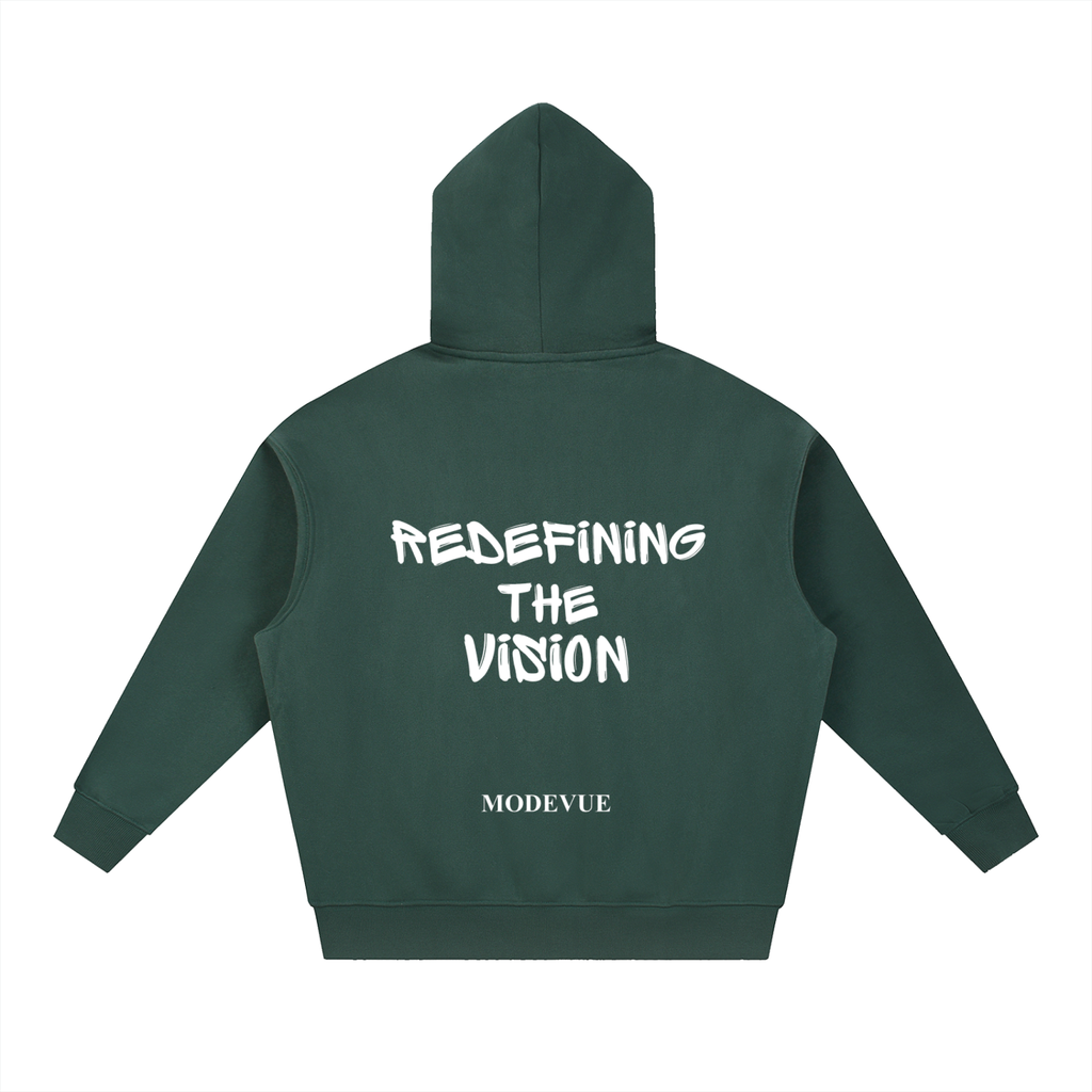 Essential Oversized Boxy Fit Fleece Hoodie