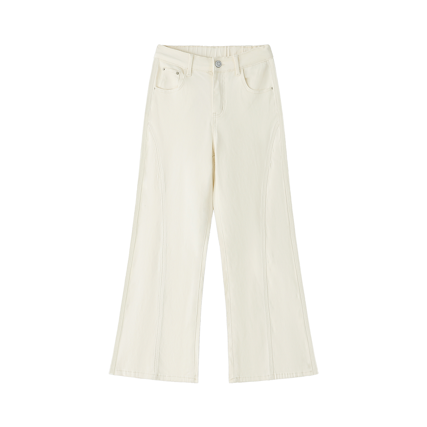 Modevue Women's Flared Leg Jeans