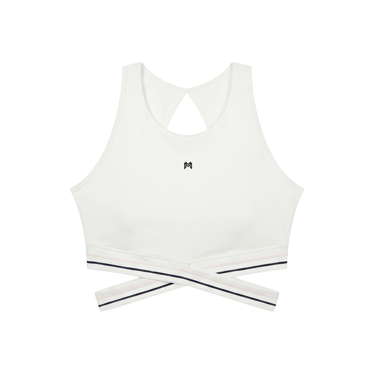 Modevue Women’s Criss-Cross Band Sports Bra