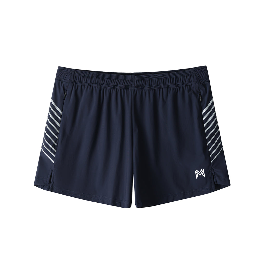 Modevue Men's Side-Stripe Performance Shorts