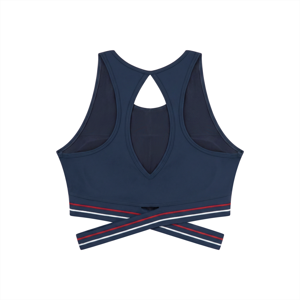 Modevue Women’s Criss-Cross Band Sports Bra