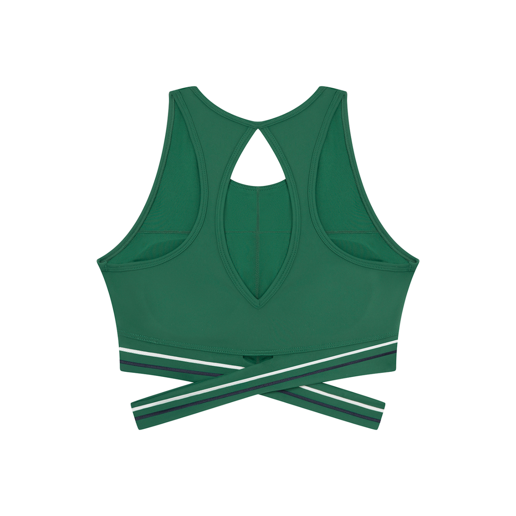 Modevue Women’s Criss-Cross Band Sports Bra
