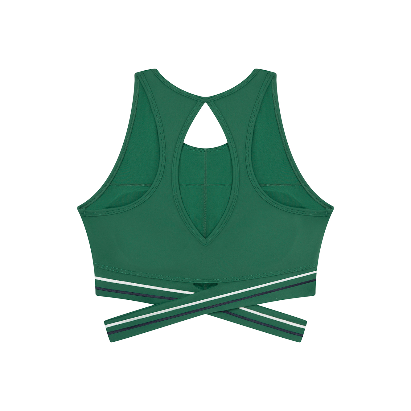 Modevue Women’s Criss-Cross Band Sports Bra
