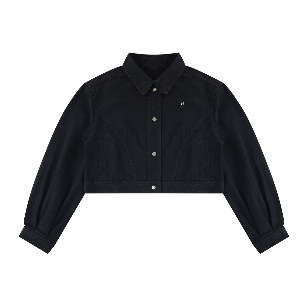 Modevue Women’s Crop Denim Jacket