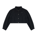 Modevue Women’s Crop Denim Jacket