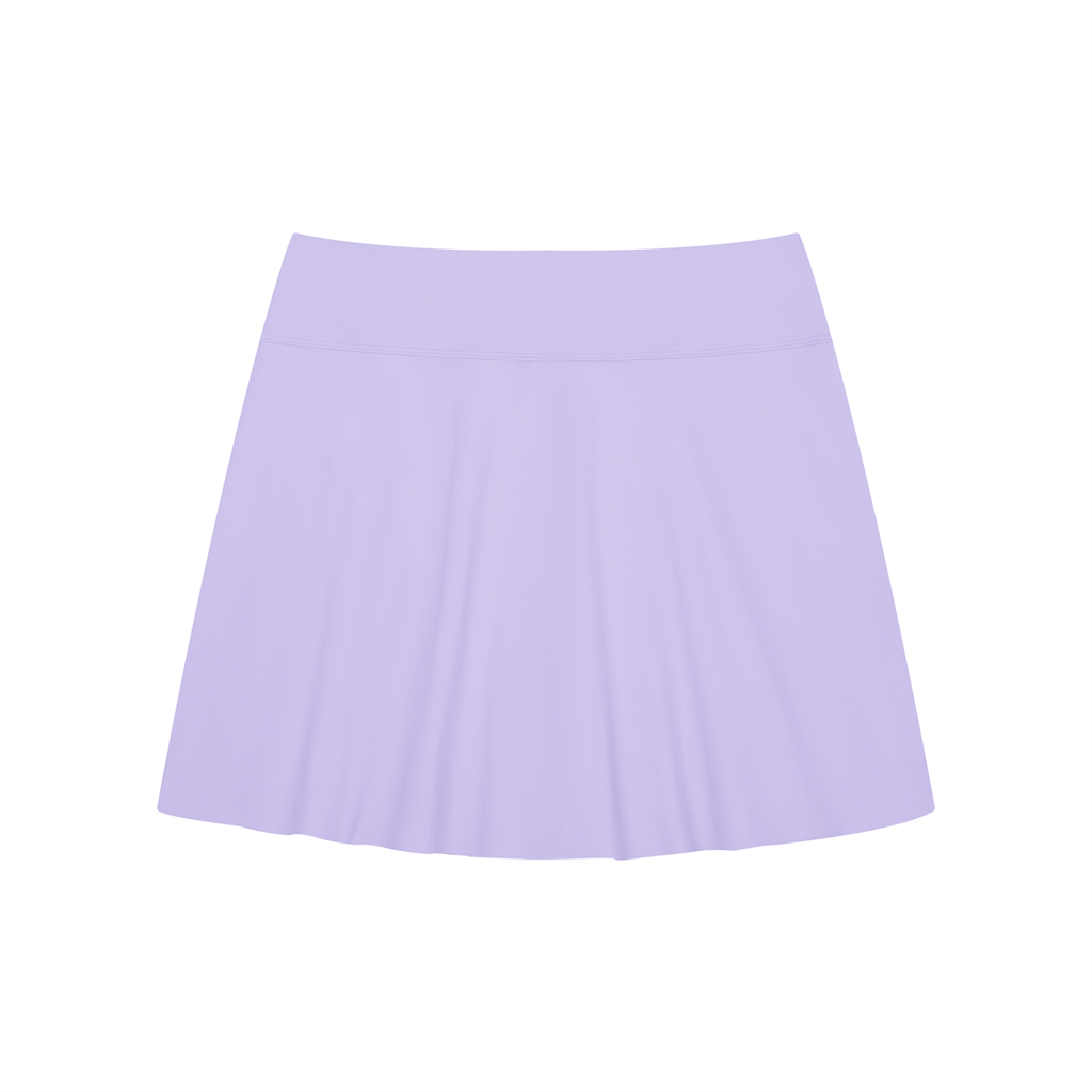 Modevue Women's A-Line Contrast Panel Slit Skirt