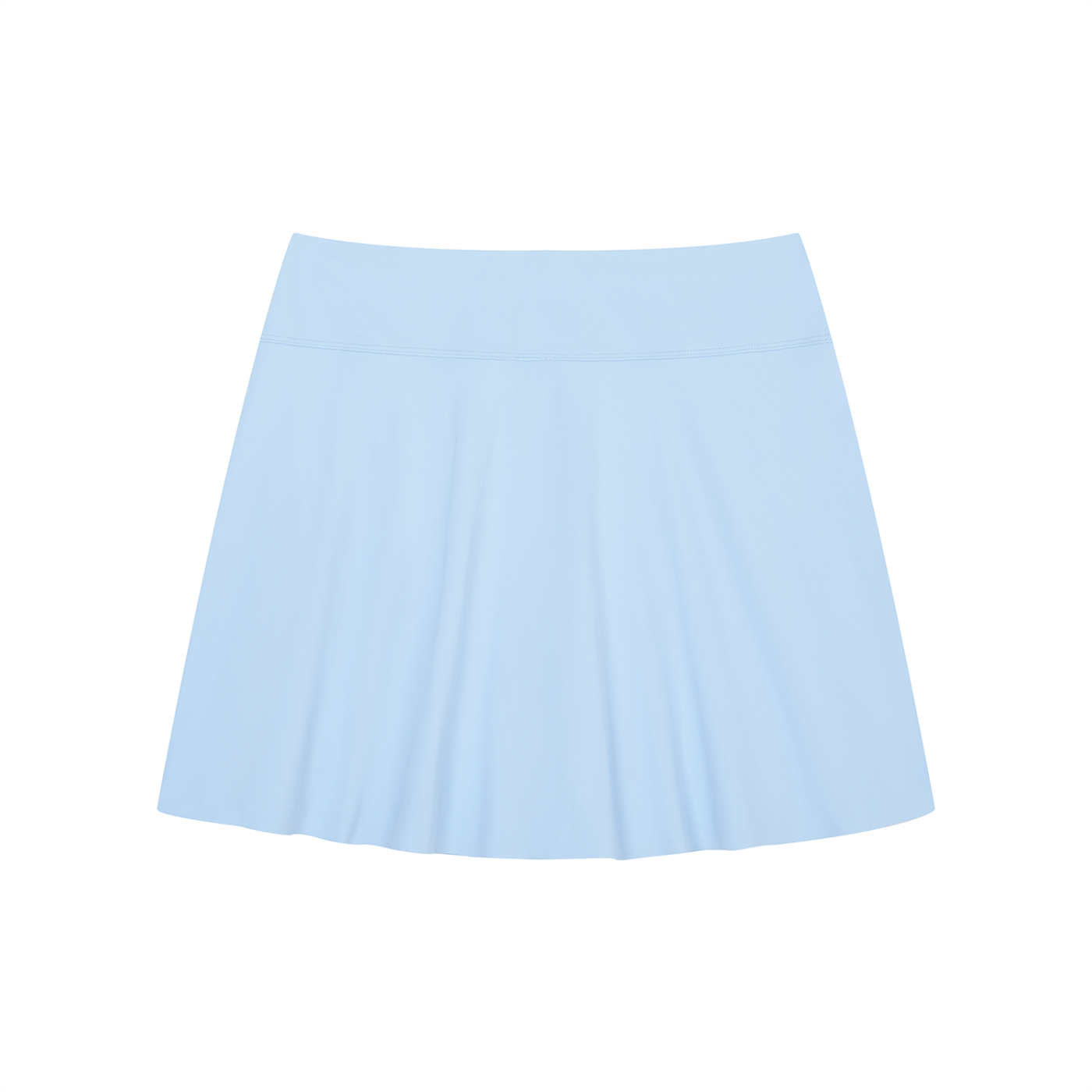 Modevue Women's A-Line Contrast Panel Slit Skirt